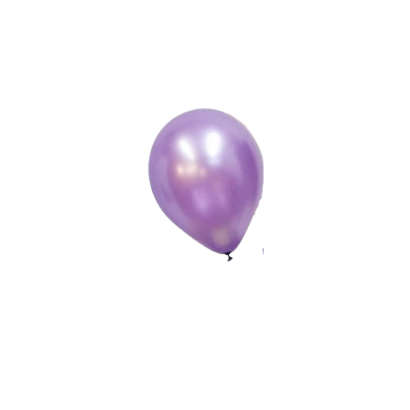 11 Inch Metallic Latex Balloons (Single Pc)