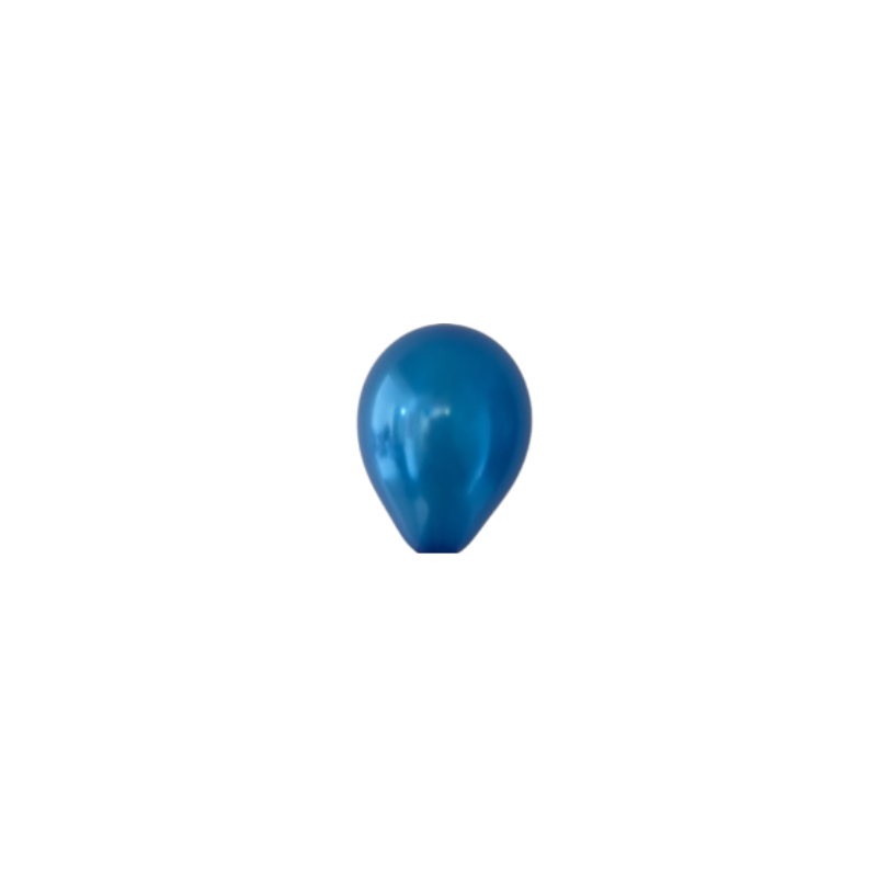 5 Inch Metallic Latex Balloons (Single Pc)
