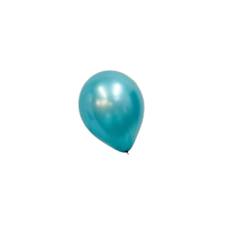 11 Inch Metallic Latex Balloons (Single Pc)