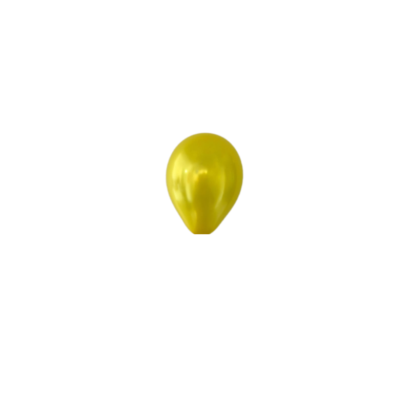 5 Inch Metallic Latex Balloons (Single Pc)