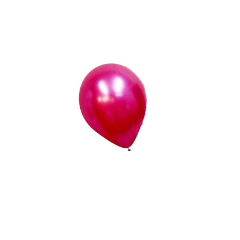 11 Inch Metallic Latex Balloons (Single Pc)
