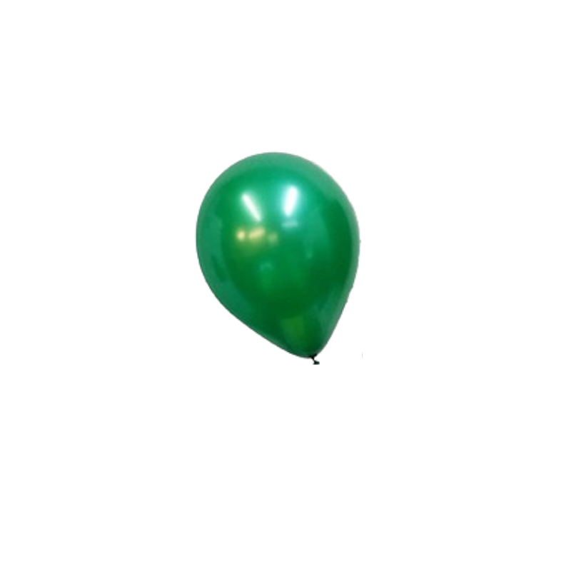 11 Inch Metallic Latex Balloons (Single Pc)