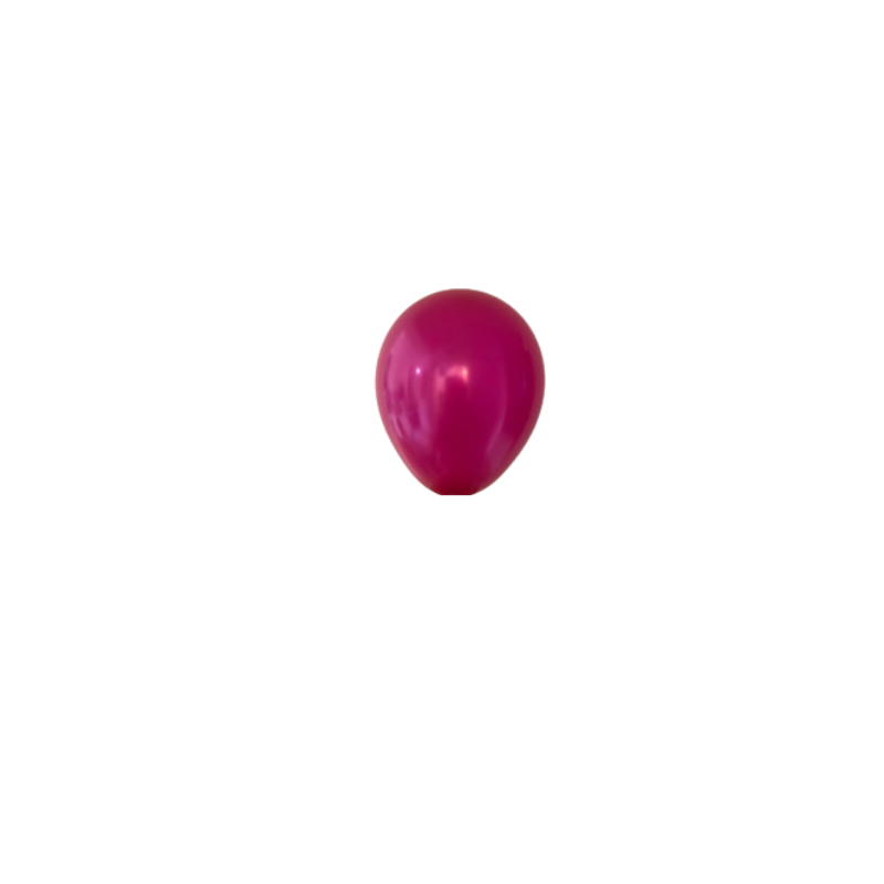 5 Inch Metallic Latex Balloons (Single Pc)