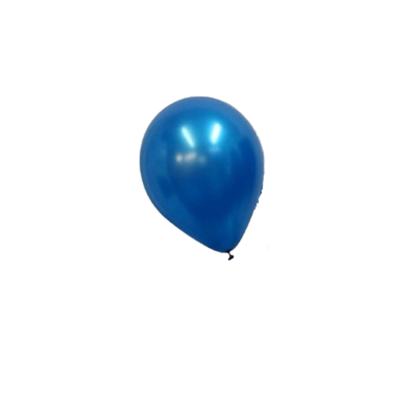 11 Inch Metallic Latex Balloons (Single Pc)