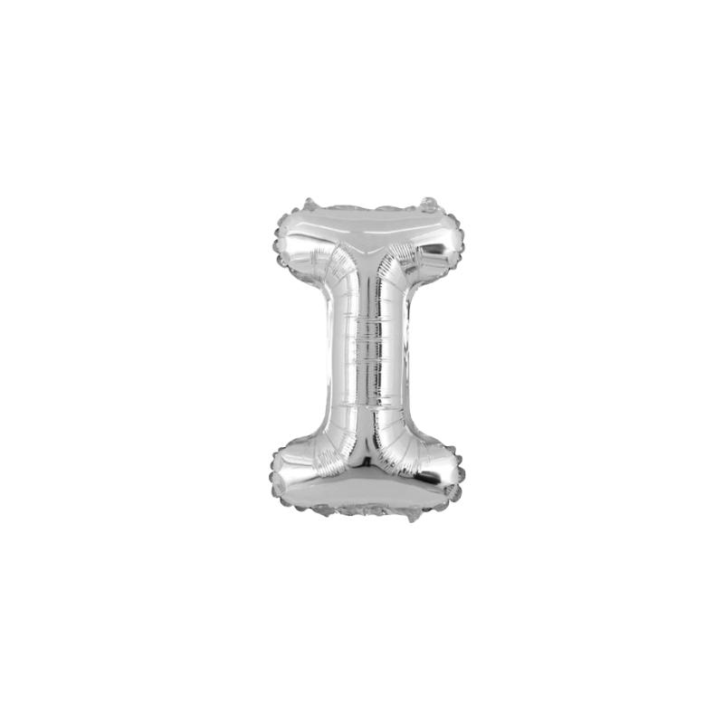 16 Inch Silver Alphabet Letter Balloons