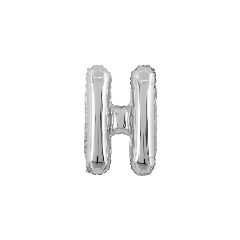 16 Inch Silver Alphabet Letter Balloons