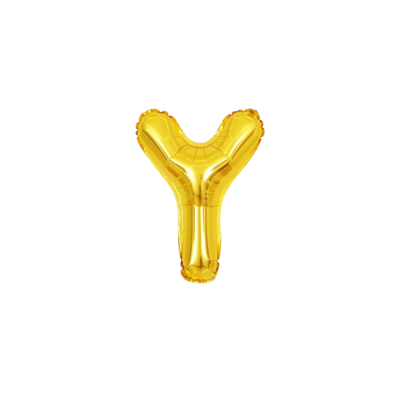 16 Inch Gold Alphabet Letter Balloons