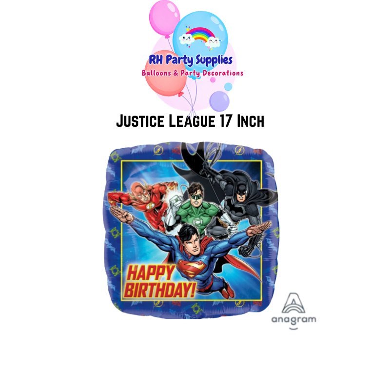 ($3 Deal) Justice League Superhero Balloon