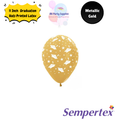 11 Inch Graduation Hats Printed Latex Balloons (Single Pc)