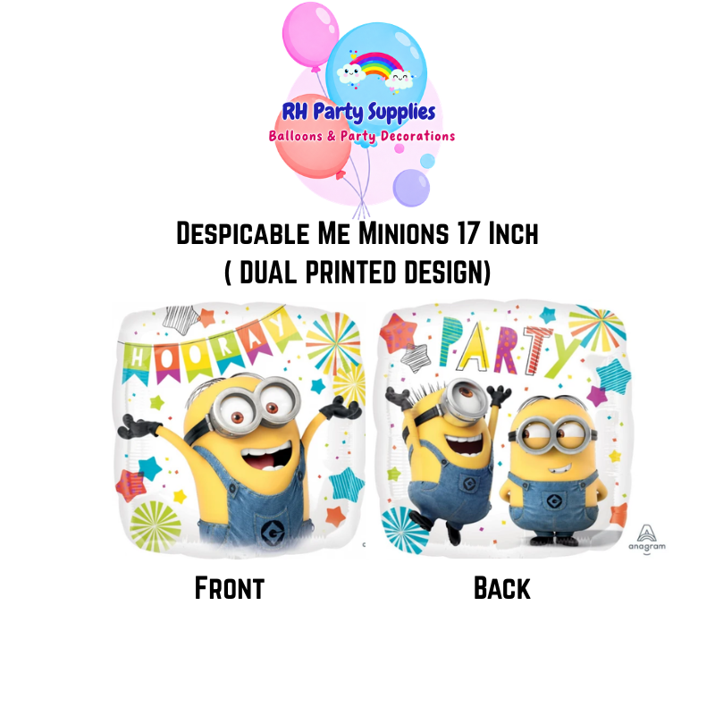 ($3 Deal) Despicable Minions Balloon (Dual Printed Design)